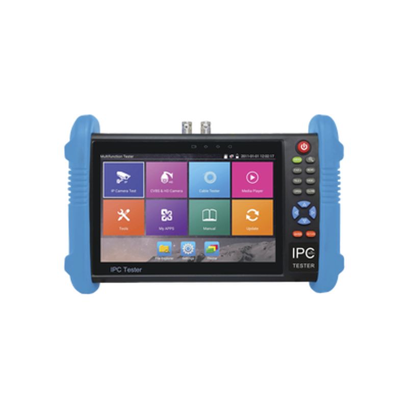 Probador De Video Android Con Pantalla Lcd De 7 Para Ip Onvif / Hdtvi 5mp (turbohd) / Análogo Onvif Wifi Scanner Ip Wifi Entrada
