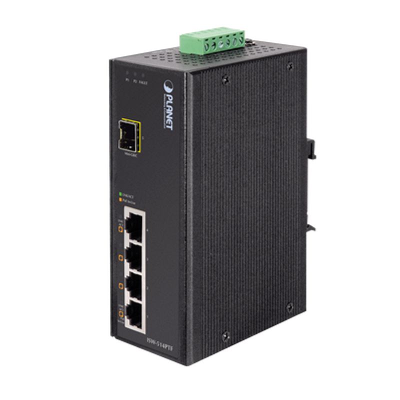 Switch Industrial Temperatura De Operación 40 A 75ºc 4 Puertos Poe 10/100 1 Puerto 100basefx Switch Industrial Temperatura De Operación 40 A 75ºc 4 Puertos Poe 10/100 1 Puerto 100basefx