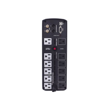 Ups De 1350 Va/810 W Topologia Linea Interactiva Entrada 120 Vca Nema 515p Tipo Torre Con 12 Tomas Nema 515r 5 Anos De Garantia Ups De 1350 Va/810 W Topologia Linea Interactiva Entrada 120 Vca Nema 515p Tipo Torre Con 12 Tomas Nema 515r 5 Anos De Garantia