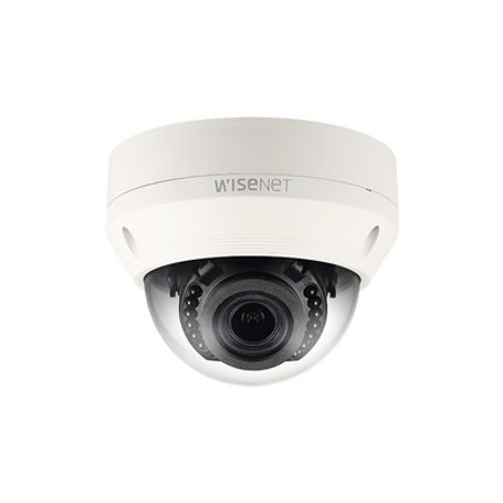 cámara ip tipo domo antivandálica 2mp  lente varifocal 2812mm  ir 20m  dwdr  ip66