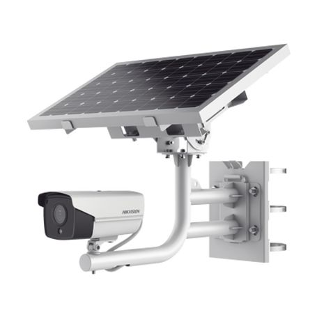 kit solar ip all in one  cámara bala 2 megapixel darkfighter  lente 28 mm  panel solar  bateria de respaldo hasta 60 dias  cone