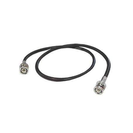 Cable Microcoaxial Armado Con Conector Bncbnc De 1.5m De Longitud. Cable Microcoaxial Armado Con Conector Bncbnc De 1.5m De Longitud.