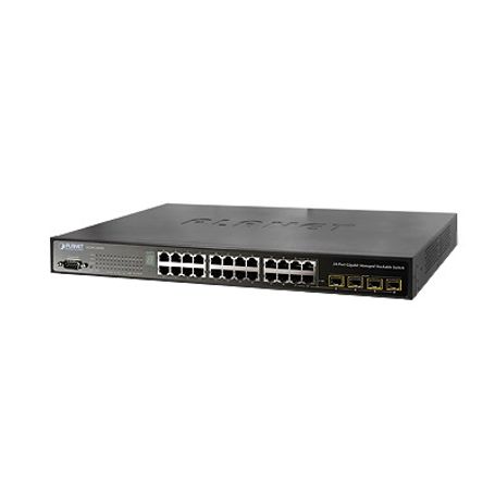 switch administrable l2 stack gigabit de 24 puertos con poe 8023afat a 101001000 mbps con 4 puertos sfp 1000 mbps