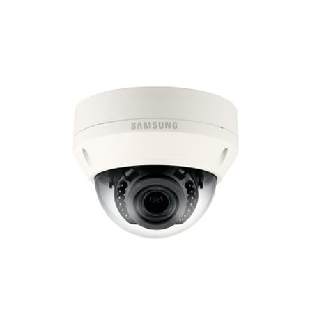 cámara tipo domo antivandálico 13mp  lente varifocal 2812mm  ir 20m  dwdr  exterior ip66