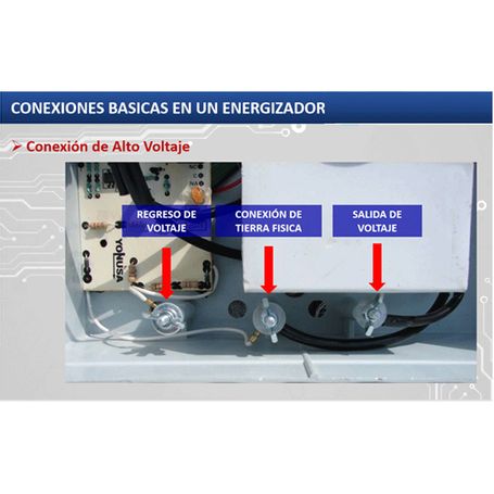 Yonusa Ey12000127p  Energizador Para Solución De Cerco Eléctrico Con Salida De 12000v Y 3500 Metros Lineales / Sin Interface/ So