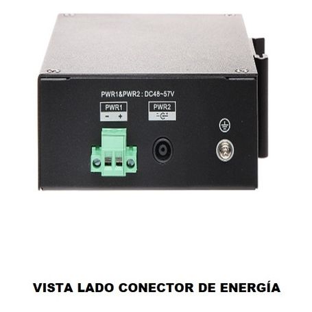 Dahua Lr21108et120  Switch Epoe 8 Puertos/ Hasta 800 Mts Con Cámaras Epoe/ 120 Watts/ Switching 8.8g/ Ieee802.3af/ Ieee802.3at/ 