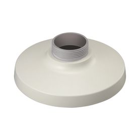 montaje adaptador tipo plato color marfil necesario para instalación en pared o techo ver domos compatibles