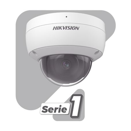 Domo Ip 8 Megapixel (4k) / Lente 2.8 Mm / 30 Mts Ir / Wdr 120 Db / Exterior Ip67 / Microfono Integrado / Antivandalico Ik10 / Hi