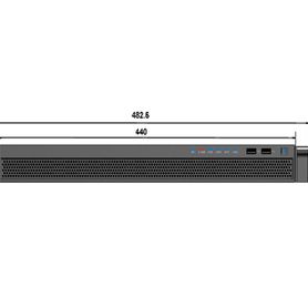 dahua dss4004s2  servidor de administracion remota para dispositivos dahua 256 canales de video 32 canales de reconocimiento fa