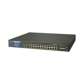 switch administrable l2 24 puertos gigabit c ultra poe 4 puertos 10g sfp cdisplay 600w