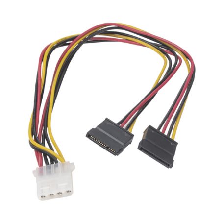 cable doble de corriente sata  compatible con dvrs epcom  hikvision78102