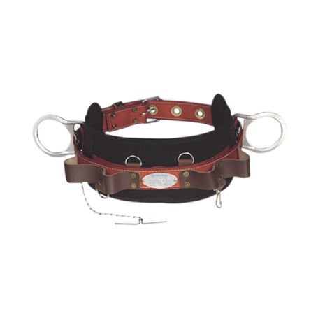 cinturón de liniero de lujo fabricado en poliéster con 2 anillos tipo d talla 36