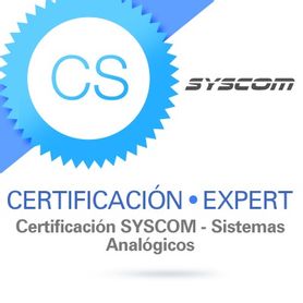 certificación syscom sistemas analógicos