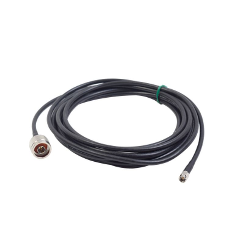 Jumper De 5 M Con Cable Rg58usys Conector N Macho A Sma Macho.