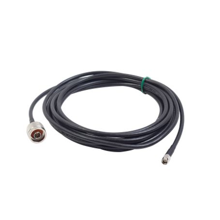 Jumper De 5 M Con Cable Rg58usys Conector N Macho A Sma Macho.