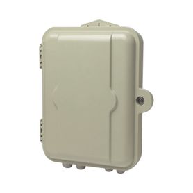 gabinete pasivo de fibra óptica acepta dos placas fponeap12 protección ip55 montaje en poste o pared188552