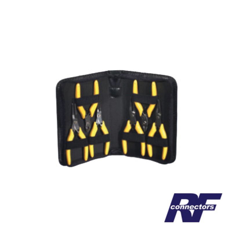Juego De 6 Piezas. (incluye 4 Diferentes Pinzas De Punta Aserrada Una De Corte Al Raz Y Otra De Corte Con Retén Para La Rebaba).