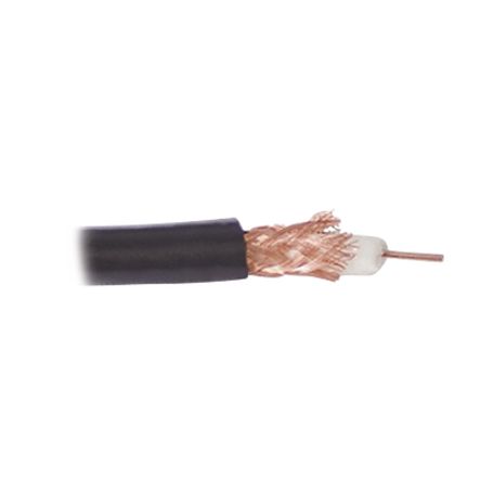  precio por metro  cable rg59 conductor central de alambre de cobre calibre 20 blindado de malla trenzada de cobre 80 aislante 