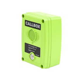 callbox intercomunicador inalámbrico via radio uhf 450470mhz serie q1 en color verde85429