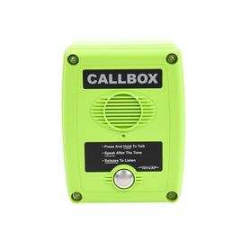 callbox intercomunicador inalámbrico via radio uhf 450470mhz serie q1 en color verde85429