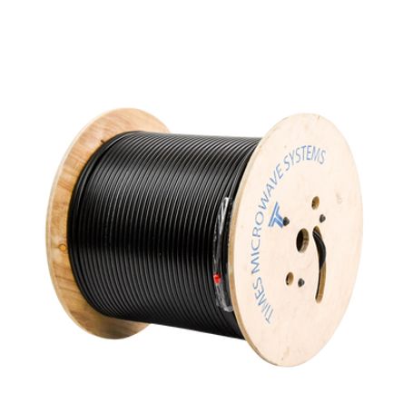Carrete De 305 M Cable Coaxial Rg8 Lmrlw400 De Baja Pérdida 50 Ohms