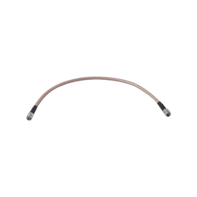 Jumper Con Cable Rg142 Con Conectores  Sma Macho/sma Macho De 30 Cm.