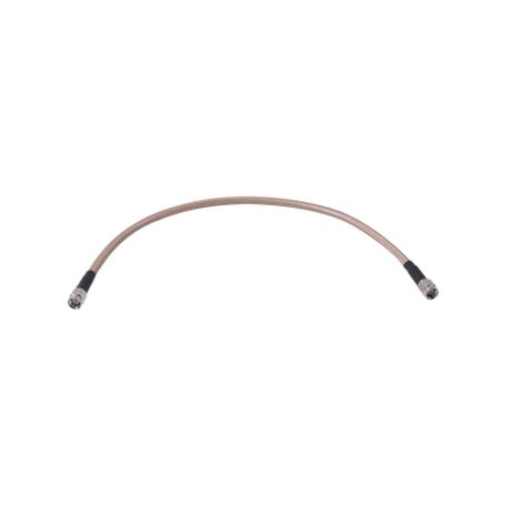 Jumper Con Cable Rg142 Con Conectores  Sma Macho/sma Macho De 30 Cm.