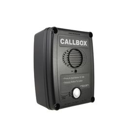 callbox intercomunicador inalámbrico via radio vhf 150165mhz serie q1 en color negro