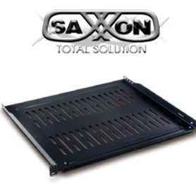 saxxon 70140204 charola ventilada para monitor medidas 19 de ancho x 14 pulgadas de profundidad 2 ur soporta 22 kg acero 29062