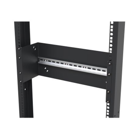 Riel De 35 Mm Con Soporte Para Rack 19 4ur