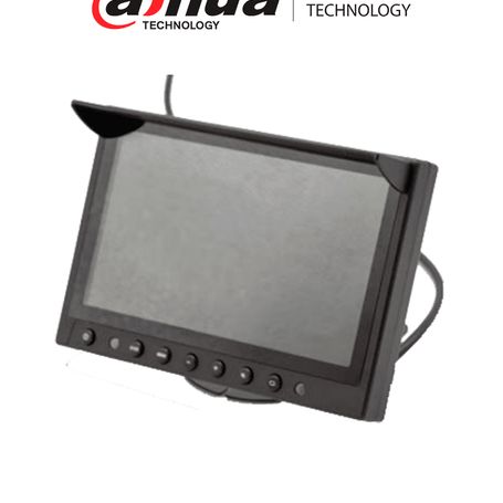 Dahua Mlcdf7t  Monitor Led De 7 Pulgadas Para Grabadores Moviles/ Pantalla Multitouch/