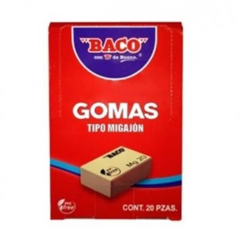 Goma Blanca BACO MG20 Blanco Goma TL1 