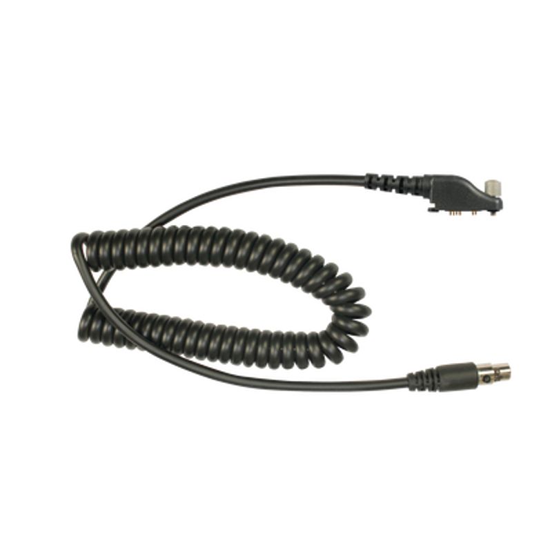 Cable Resistente Al Fuego (ul914) Para Auricular Hdsemb Con Atenuación De Ruido Para Radios Icom Icf50/ 60/ 3161/ 4161/ 30gs/ 30