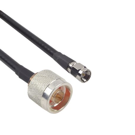 Cable Lmr240uf (ultra Flex) De 60 Cm Con Conectores N Macho Y Sma Macho.