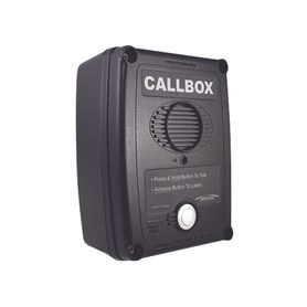 callbox intercomunicador inalámbrico via radio vhf 150165mhz serie q7 en color negro