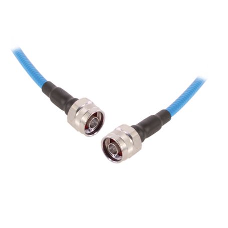 Cable Flex Ssp250llpl (1/4 Diam.) De 1m Bajo Pim (≤155 Dbc)  Conectores N Macho A N Macho  06 Ghz.