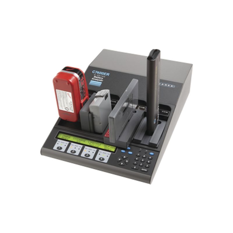 Cadex 7400erc Analizador De Baterias De 4 Cavidades (170 W) No Incluye Adaptadores.