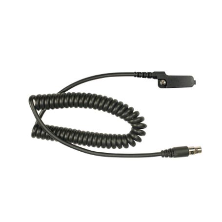 Cable Para Auricular Hdsemb Con Atenuación De Ruido Para Radios Kenwood Series 80/ 90/ 140/ 180/ Nx200/ 300/ 410 . Compatible Co