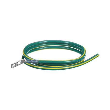 Kit De Jumper Para Conexión De Gabinete O Rack De Telecomunicaciones A Barra De Tierra Fisica 6 Awg 1.52 M De Largo