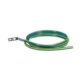 kit de jumper para conexión de gabinete o rack de telecomunicaciones a barra de tierra fisica 6 awg 152 m de largo207416