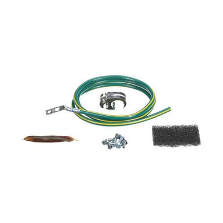 Kit De Jumper Para Conexión De Gabinete O Rack De Telecomunicaciones A Barra De Tierra Fisica 6 Awg 1.52 M De Largo