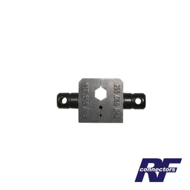 Dado Para Plegar Conectores De Anillo De 0.042 0.068 Y 0.255 En Rg8/x Lmr240 O 9258. Dado Para Plegar Conectores De Anillo De 0.042 0.068 Y 0.255 En Rg8/x Lmr240 O 9258.