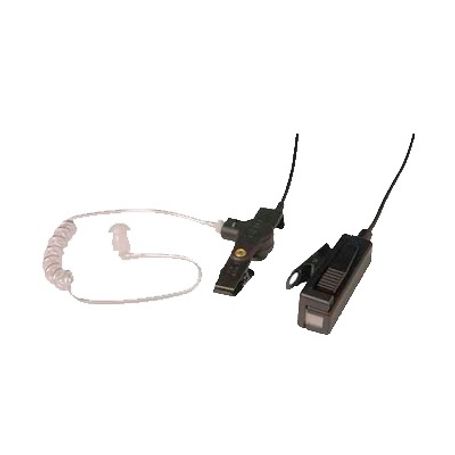 Kit De Micrófonoaudifono Profesional De 2 Cables Para Kenwood Nx340/320/420 Tk3230/3000/3402/3312/3360/3170