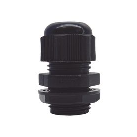 conector plástico negro tipo glándula para rosca npt 12210796