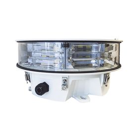 lámpara de obstrucción led blanca de media intensidad  tipo l865 acorde con faa ac7074601l  120  240 v ca