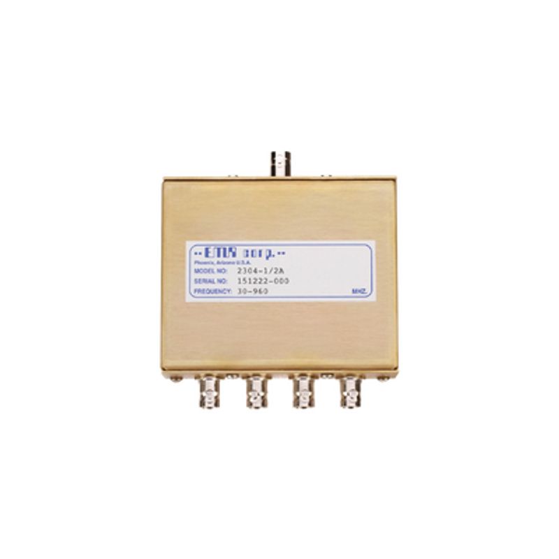 Divisor De Potencia Emr De 4 Vias 30960 Mhz 0.5 Watt Conectores Bnc Hembra. Divisor De Potencia Emr De 4 Vias 30960 Mhz 0.5 Watt Conectores Bnc Hembra.