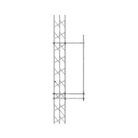 Montaje Lateral Ajustable En Kit Para Antenas De 8.89 Cm De Diámetro A 228 Cm De Distanciatorre.