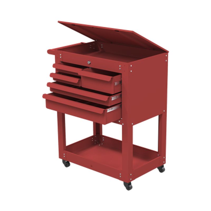 Carro Para Herramental Metálico Uso Rudo 1 Cajón Superior Con Chapa / 5 Cajones Deslizables / Charola Inferior / 77 X 94 X 50 C Carro Para Herramental Metálico Uso Rudo 1 Cajón Superior Con Chapa / 5 Cajones Deslizables / Charola Inferior / 77 X 94 X 50 C