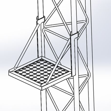 Plataforma De Descanso Para Tramo Stz35g