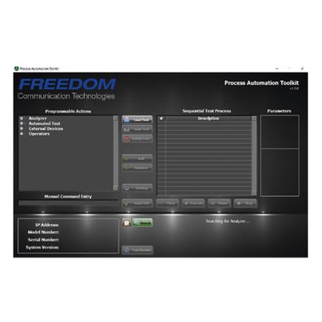 kit de herramientas en software para automatización de procesos en analizadores freedom